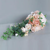 Wedding Bouquet for Bride Bridesmaids Silk Flower Elegant Artificial Flowers