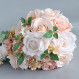 Wedding Bouquet for Bride Bridesmaids Silk Flower Elegant Artificial Flowers