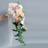 Wedding Bouquet for Bride Bridesmaids Silk Flower Elegant Artificial Flowers