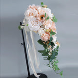 Wedding Bouquet for Bride Bridesmaids Silk Flower Elegant Artificial Flowers