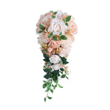 Wedding Bouquet for Bride Bridesmaids Silk Flower Elegant Artificial Flowers