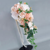 Wedding Bouquet for Bride Bridesmaids Silk Flower Elegant Artificial Flowers