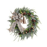 Christmas Wreath for Front Door Christmas Decor for Window Holiday Fireplace