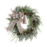 Christmas Wreath for Front Door Christmas Decor for Window Holiday Fireplace