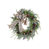 Christmas Wreath for Front Door Christmas Decor for Window Holiday Fireplace