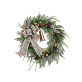 Christmas Wreath for Front Door Christmas Decor for Window Holiday Fireplace