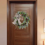 Christmas Wreath for Front Door Christmas Decor for Window Holiday Fireplace