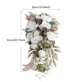 Wedding Bridal Bouquet Decor Bridal Hand Flower for Valentine's Day Festival