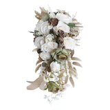 Wedding Bridal Bouquet Decor Bridal Hand Flower for Valentine's Day Festival