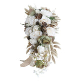 Wedding Bridal Bouquet Decor Bridal Hand Flower for Valentine's Day Festival