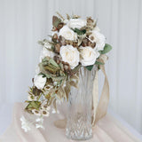 Wedding Bridal Bouquet Decor Bridal Hand Flower for Valentine's Day Festival