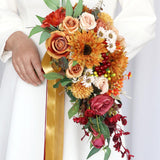 Bridal Bouquet Bridal Holding Flowers for Wedding Valentine's Day Home