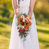 Bridal Bouquet Bridal Holding Flowers for Wedding Valentine's Day Home