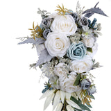 Wedding Bouquet Boho Tossing Cascading Bouquet for Confession Party Ceremony