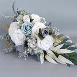 Wedding Bouquet Boho Tossing Cascading Bouquet for Confession Party Ceremony