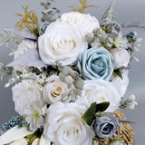 Wedding Bouquet Boho Tossing Cascading Bouquet for Confession Party Ceremony