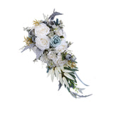 Wedding Bouquet Boho Tossing Cascading Bouquet for Confession Party Ceremony