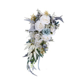 Wedding Bouquet Boho Tossing Cascading Bouquet for Confession Party Ceremony