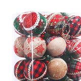 24Pcs Christmas Balls Crafts Christmas Baubles for Thanksgiving Home Wedding