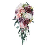 Cascading Bridal Bouquet Boho Tossing Bouquet for Scene Layout Bridal Shower