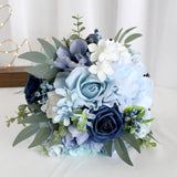 Wedding Bridal Bouquet Rose Flowers Gift for Anniversary Photo Props Wedding