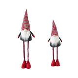 Maxbell Standing Christmas Gnome Doll Novelty Standing Doll for Office Holiday Shelf Adjust 65cm to 95cm