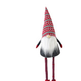 Maxbell Standing Christmas Gnome Doll Novelty Standing Doll for Office Holiday Shelf Adjust 65cm to 95cm