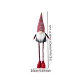 Maxbell Standing Christmas Gnome Doll Novelty Standing Doll for Office Holiday Shelf Adjust 75cm to 125cm