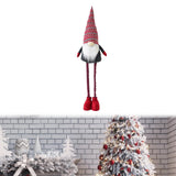 Maxbell Standing Christmas Gnome Doll Novelty Standing Doll for Office Holiday Shelf Adjust 75cm to 125cm