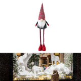 Maxbell Standing Christmas Gnome Doll Novelty Standing Doll for Office Holiday Shelf Adjust 75cm to 125cm