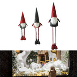 Maxbell Santa Claus Decorative Gift Soft Stretchable for Festival New Year Fireplace Scalable to 100cm