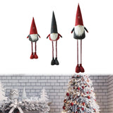 Maxbell Santa Claus Decorative Gift Soft Stretchable for Festival New Year Fireplace Scalable to 100cm