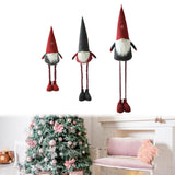 Maxbell Santa Claus Decorative Gift Soft Stretchable for Festival New Year Fireplace Scalable to 100cm