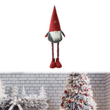 Maxbell Santa Claus Decorative Gift Soft Stretchable for Festival New Year Fireplace Scalable to 100cm