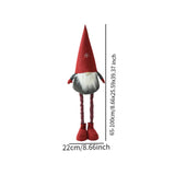 Maxbell Santa Claus Decorative Gift Soft Stretchable for Festival New Year Fireplace Scalable to 100cm