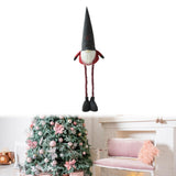 Maxbell Santa Claus Decorative Gift Soft Stretchable for Festival New Year Fireplace Scalable to 125cm