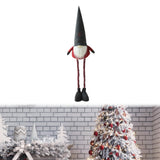 Maxbell Santa Claus Decorative Gift Soft Stretchable for Festival New Year Fireplace Scalable to 125cm