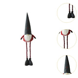 Maxbell Santa Claus Decorative Gift Soft Stretchable for Festival New Year Fireplace Scalable to 125cm