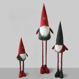 Maxbell Santa Claus Decorative Gift Soft Stretchable for Festival New Year Fireplace Scalable to 160cm