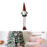 Maxbell Santa Claus Decorative Gift Soft Stretchable for Festival New Year Fireplace Scalable to 160cm