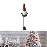 Maxbell Santa Claus Decorative Gift Soft Stretchable for Festival New Year Fireplace Scalable to 160cm