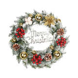 Artificial Christmas Wreaths Christmas Door Wreath for Front Door Wall Porch