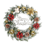 Artificial Christmas Wreaths Christmas Door Wreath for Front Door Wall Porch