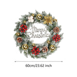 Artificial Christmas Wreaths Christmas Door Wreath for Front Door Wall Porch