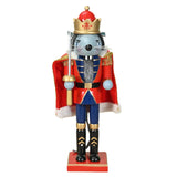 Maxbell Nutcracker Christmas Decoration Statue Collectible Wood Doll Crafts Ornament