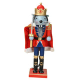 Maxbell Nutcracker Christmas Decoration Statue Collectible Wood Doll Crafts Ornament