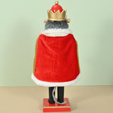 Maxbell Nutcracker Christmas Decoration Statue Collectible Wood Doll Crafts Ornament