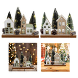 Christmas Candle Holder Creative Xmas Candleholder for Party Holiday Kitchen Style A