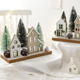 Christmas Candle Holder Creative Xmas Candleholder for Party Holiday Kitchen Style B