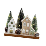 Christmas Candle Holder Creative Xmas Candleholder for Party Holiday Kitchen Style B